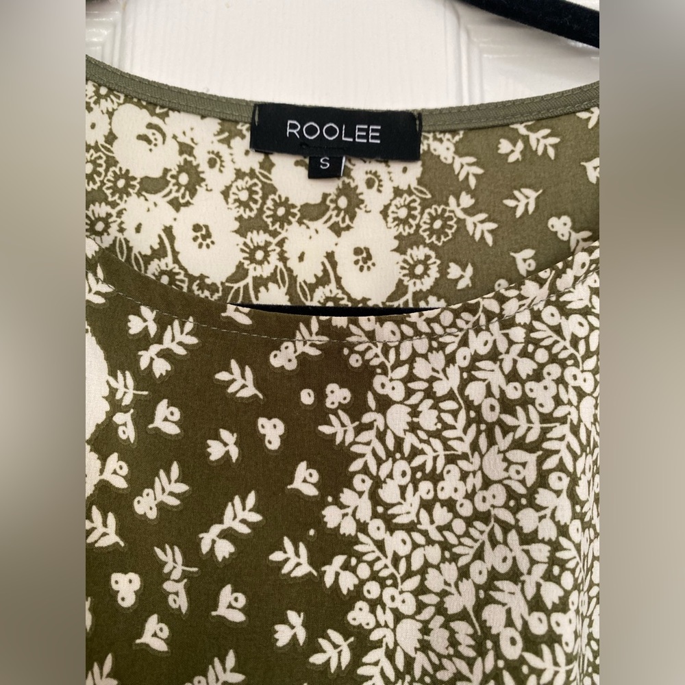 Roolee Multi Pattern Aline Spring Dress - Picture 4 of 4